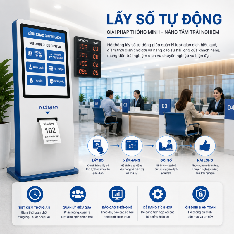 hệ thống lấy số tự động